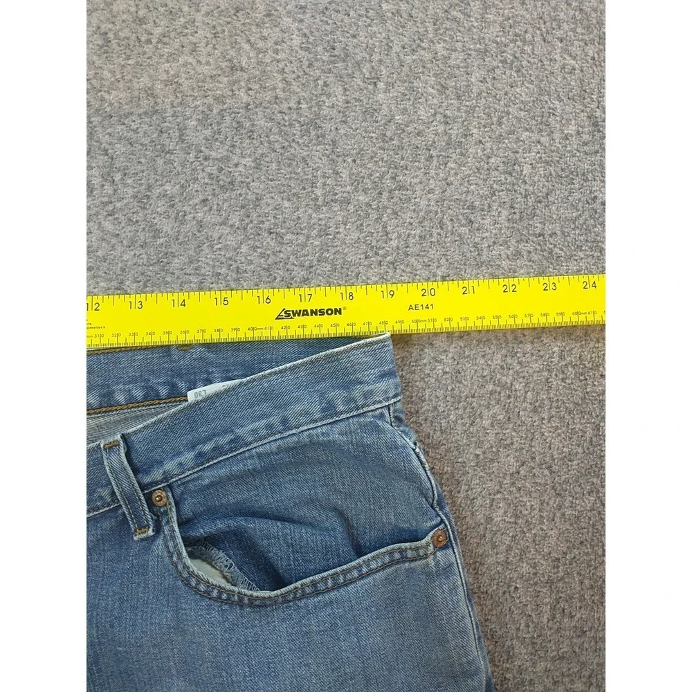 Levis 559 Relaxed Straight Jeans Mens 38x29 Blue Medium Wash Denim 100% Cotton